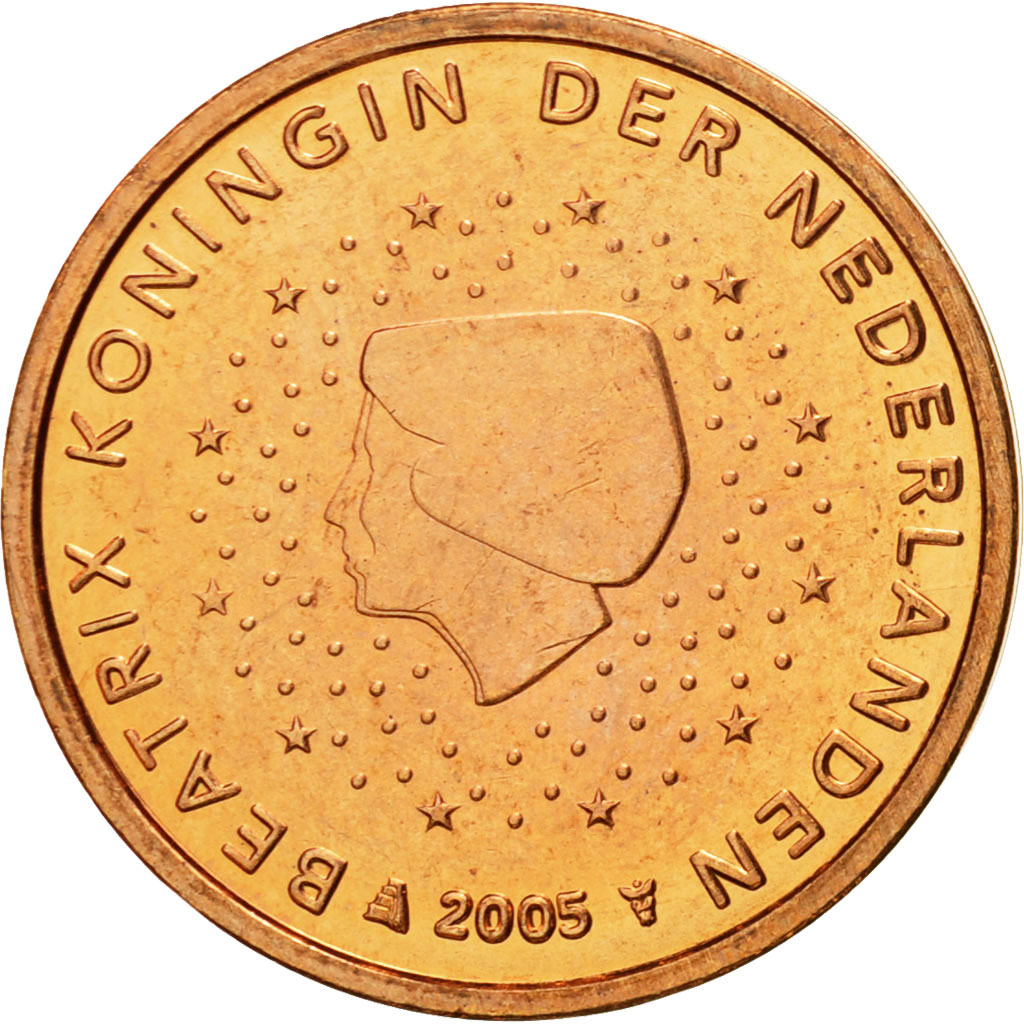 [#580374] Niederlande, 2 Euro Cent, 2005, STGL, Copper Plated Steel, KM:235