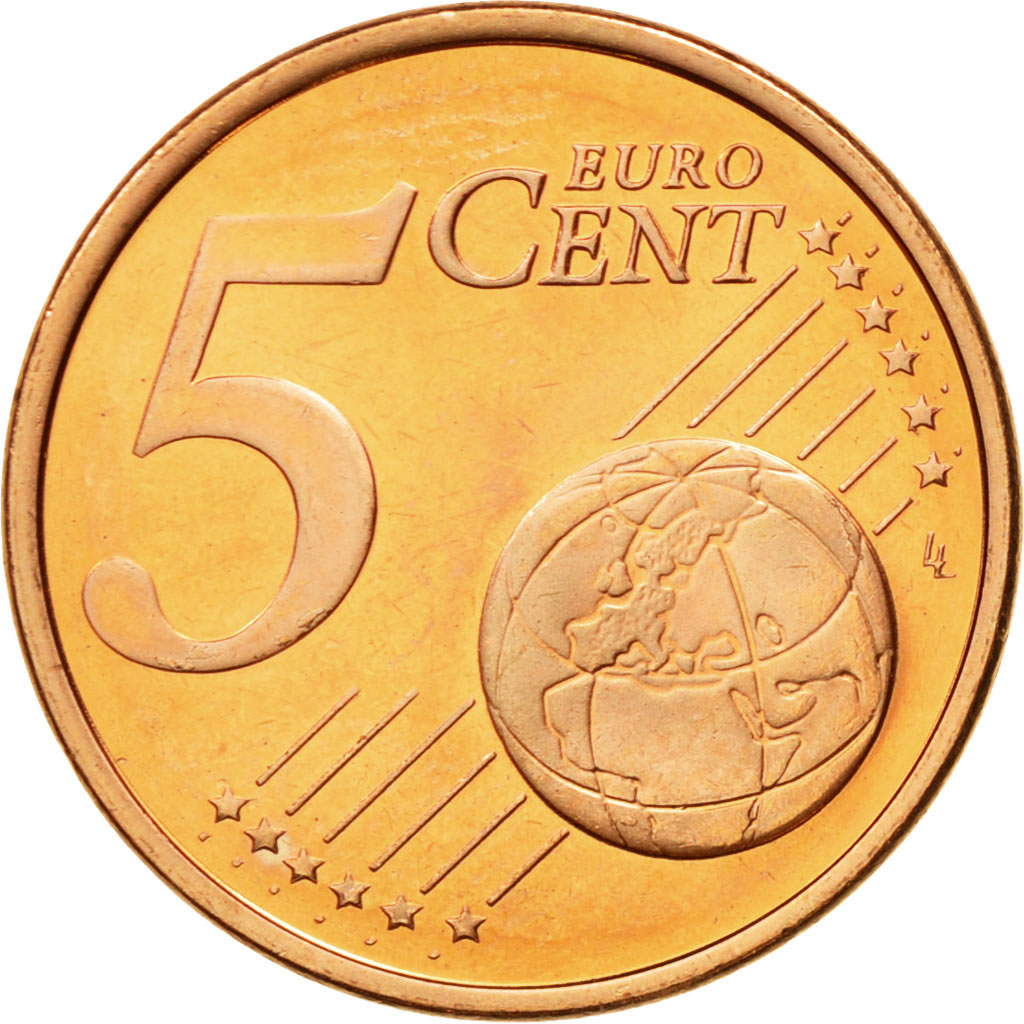 [#582260] Finnland, 5 Euro Cent, 2002, VZ+, Copper Plated Steel, KM:100