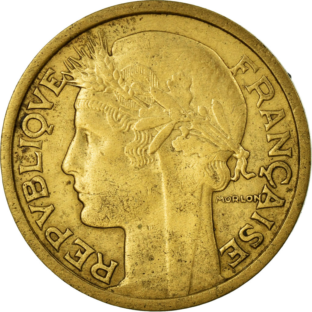 Coin, France, Morlon, Franc, 1935, , Aluminum-Bronze, KM:885