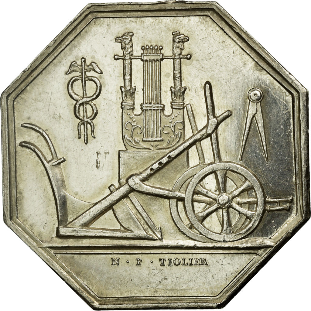 Frankreich, Token, Agriculture and Horticulture, VZ, Silber