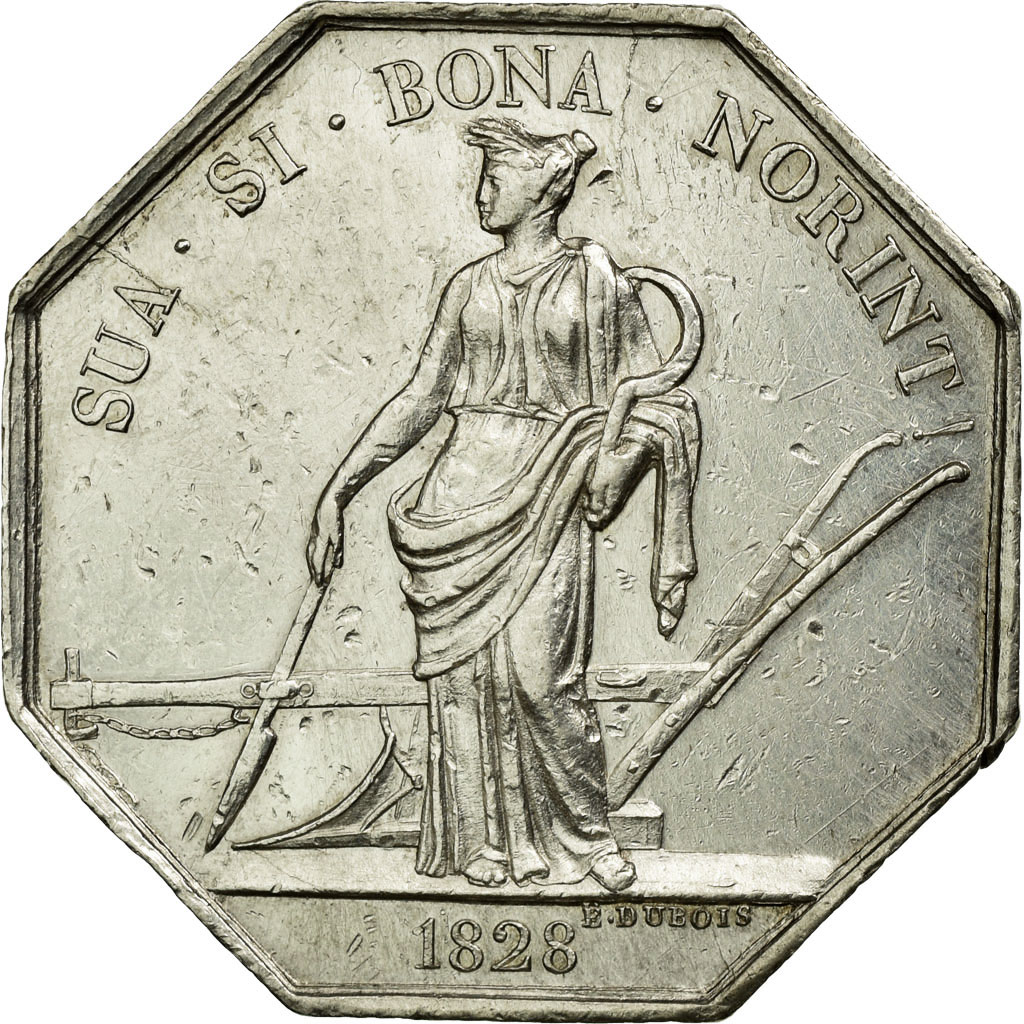 France, Token, Agriculture and Horticulture, 1828, , Silver
