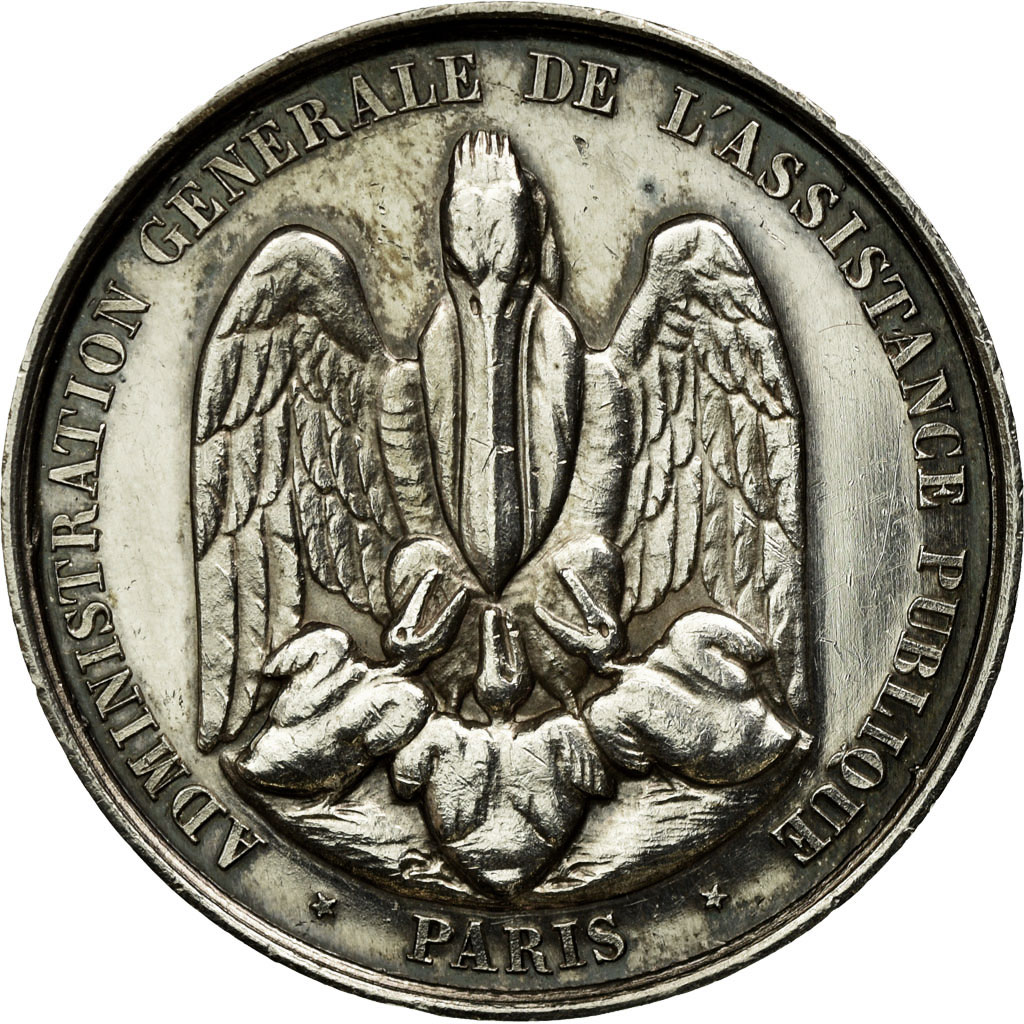 Frankrijk, Token, Medicine, PR, Zilver