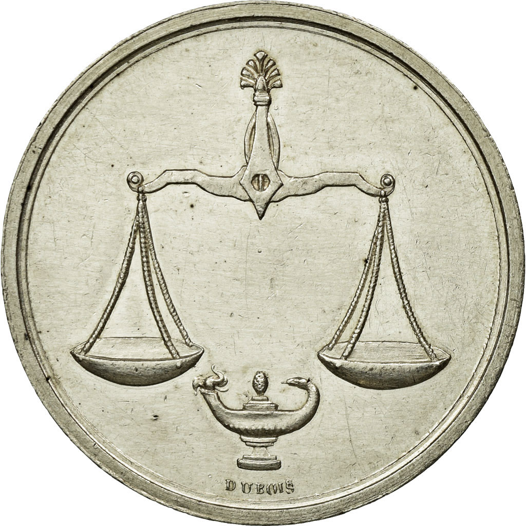 Frankrijk, Token, Notary, PR, Zilver, Lerouge:407