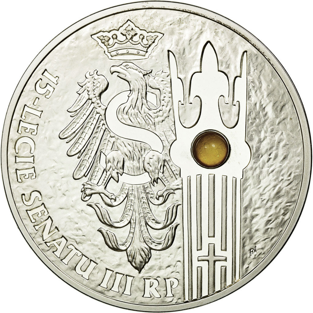 Coin, Poland, Polish Senate, 20 Zlotych, 2004, Warsaw, , Silver, KM:504
