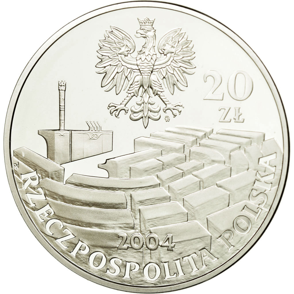 Coin, Poland, Polish Senate, 20 Zlotych, 2004, Warsaw, , Silver, KM:504