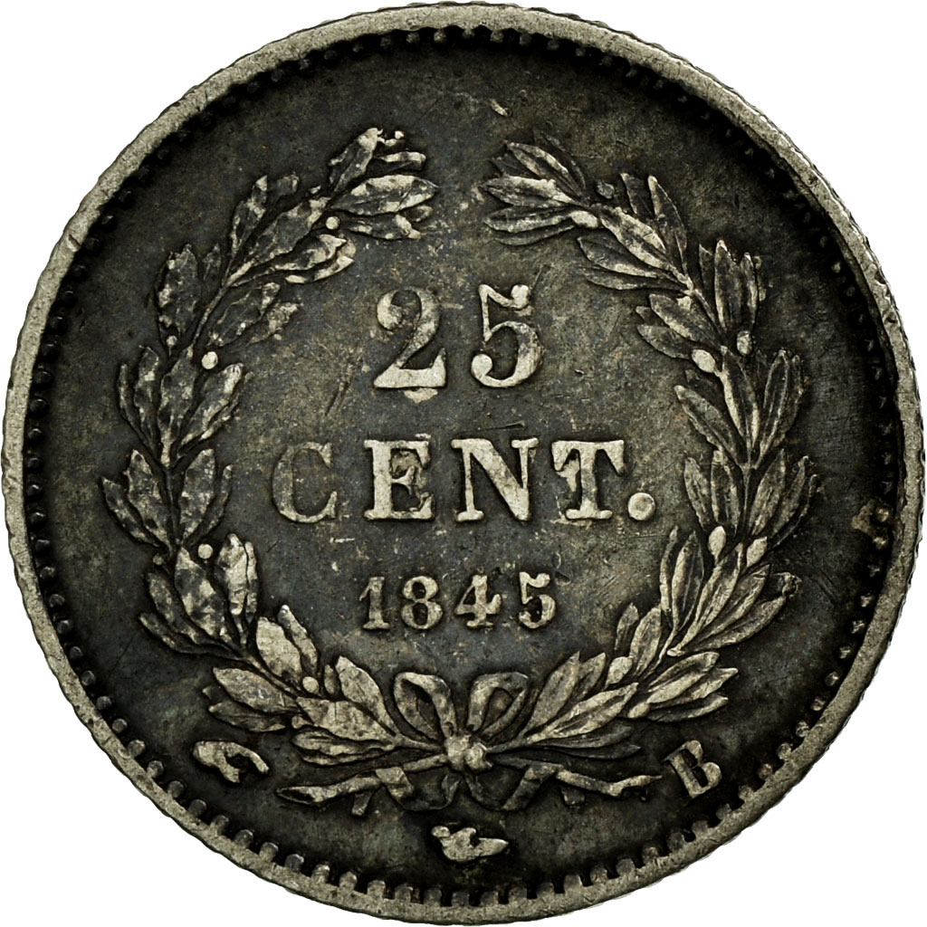 Coin, France, Louis-Philippe, 25 Centimes, 1845, Rouen, , Silver