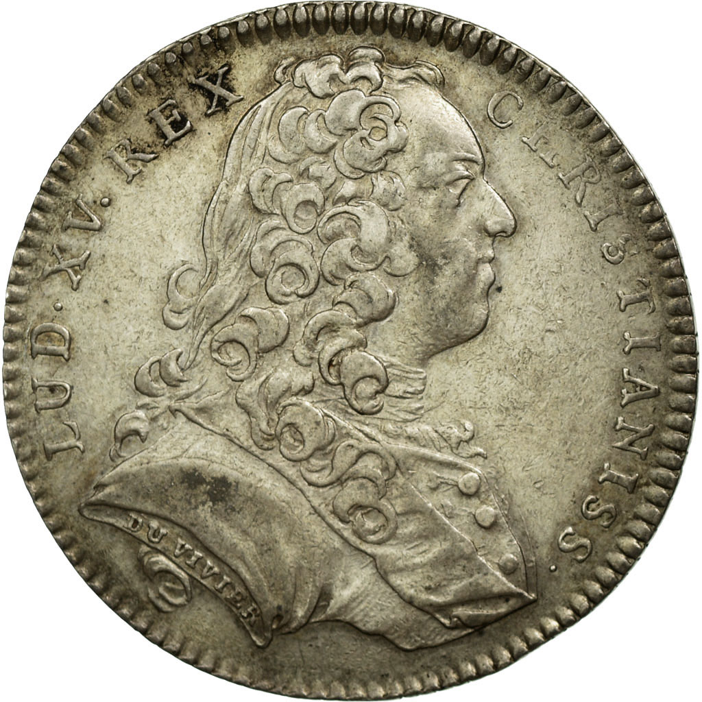 Frankrijk, Token, Royal, ZF+, Zilver, Feuardent:6286