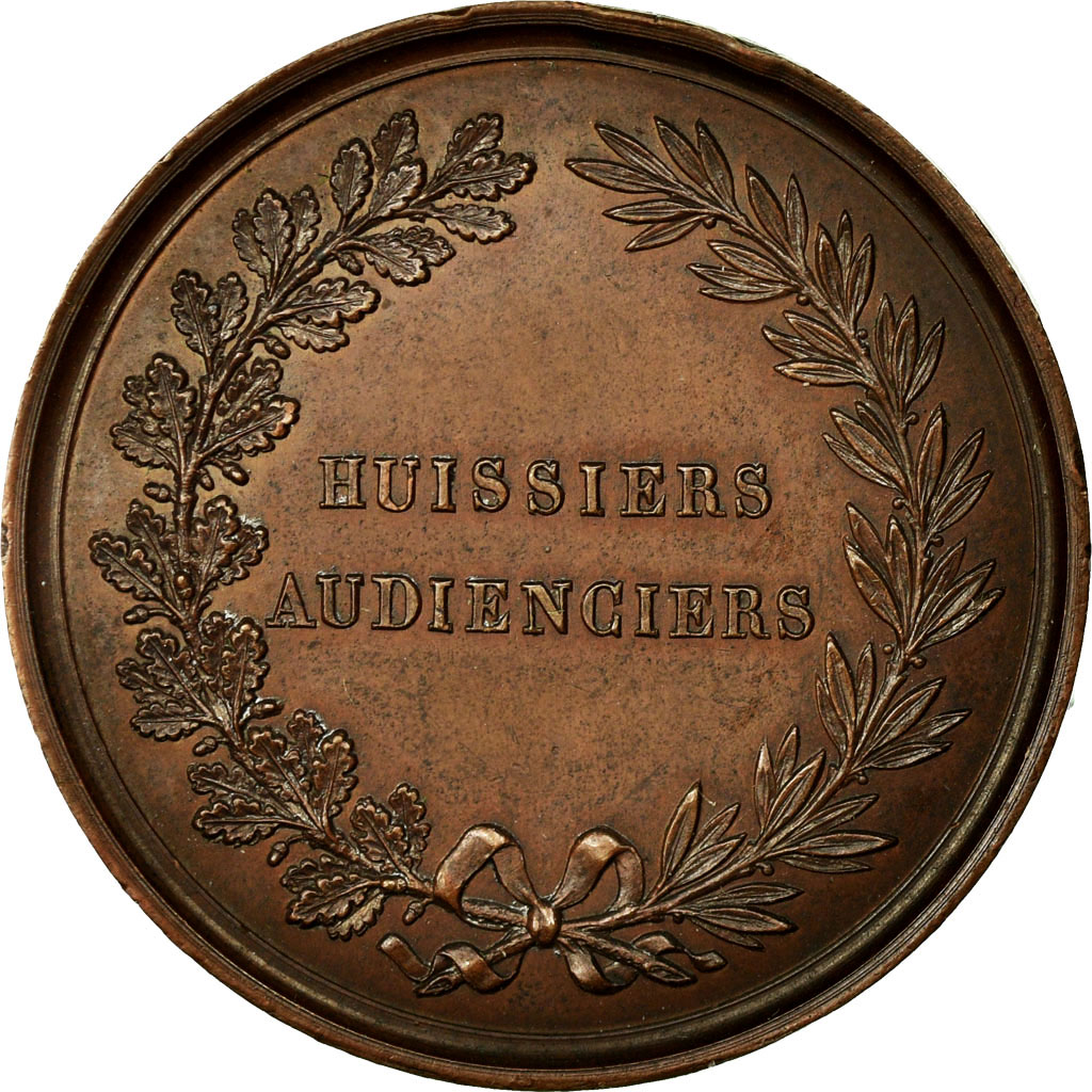 France, Token, Justice, , Copper