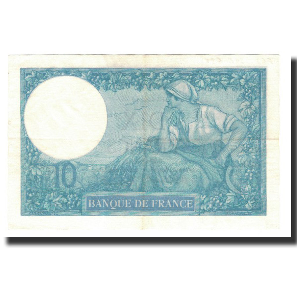 France, 10 Francs, 1918-05-27, AU(55-58), Fayette:6.3, KM:73a