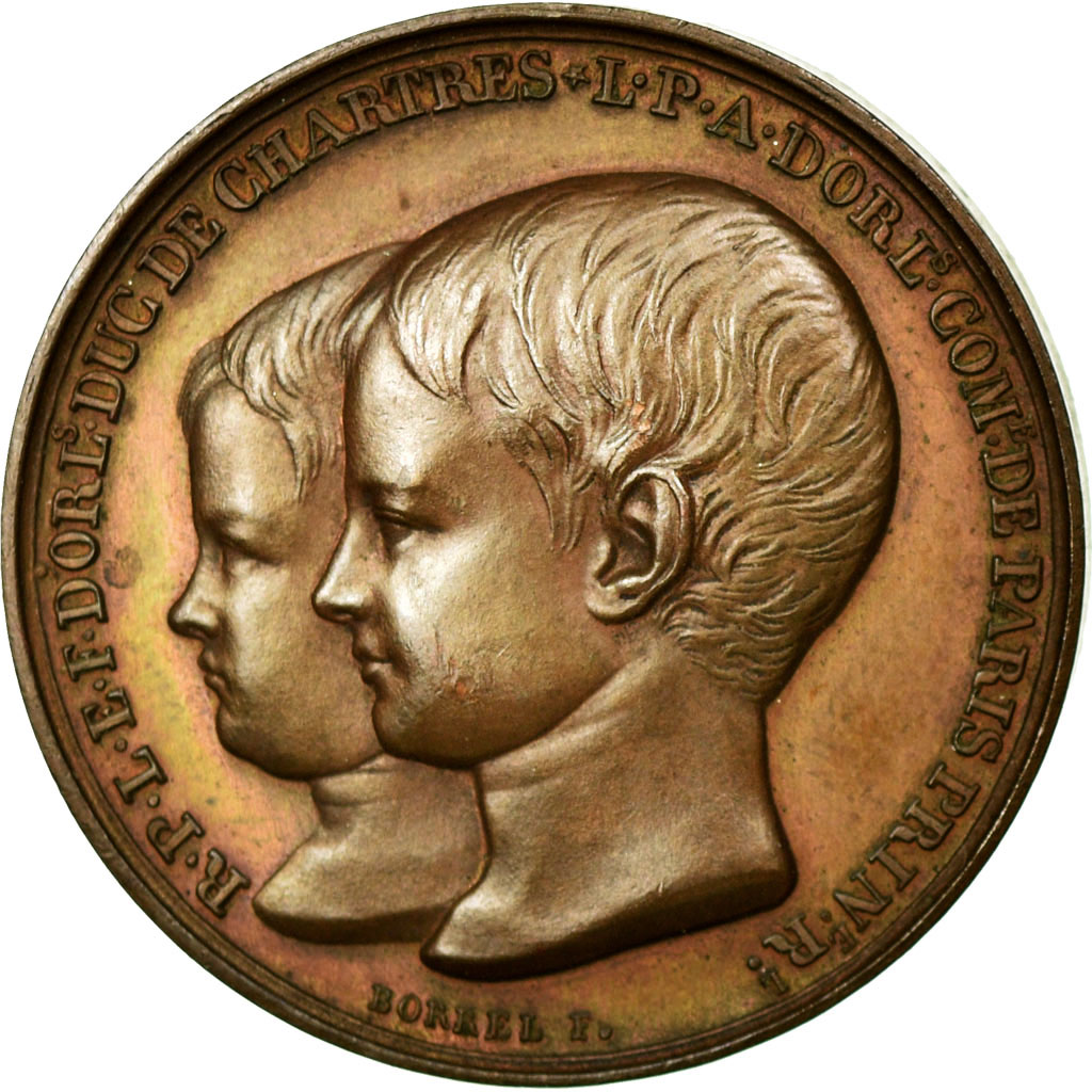 France, Token, Royal, Borrel, , Copper