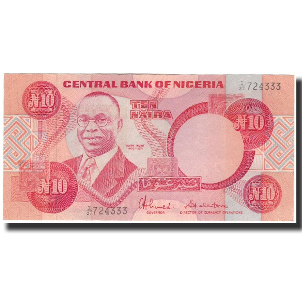 Billete, 10 Naira, Undated 2005, Nigeria, KM:25c, UNC