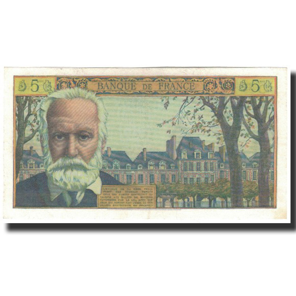 France, 5 Nouveaux Francs, 5 NF 1959-1965 ''Victor Hugo'', 1963-02-07, UNC
