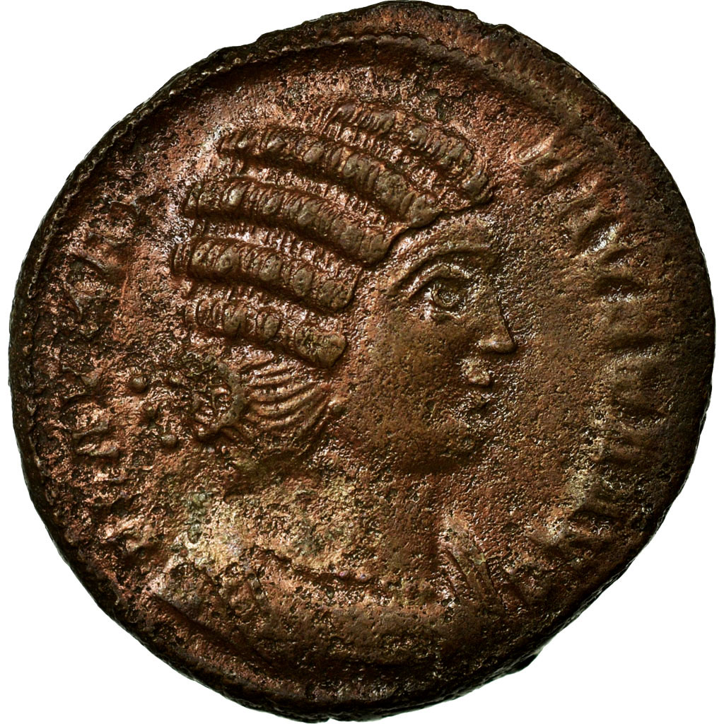 Coin, Fausta, Nummus, Trier, , Bronze, Cohen7 Roman Imperial Coins