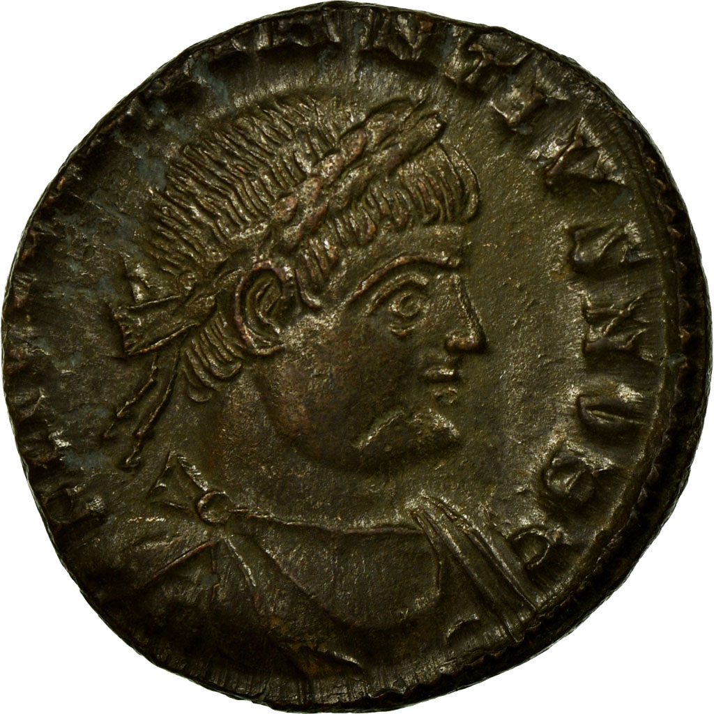 Coin, Constantius II, Nummus, Arles, , Bronze, Cohen:105
