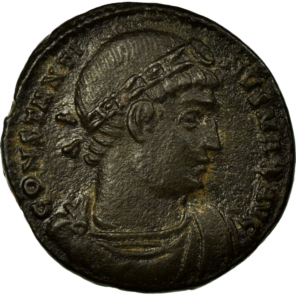 Coin, Constantine I, Nummus, Constantinople, , Copper, Cohen:254