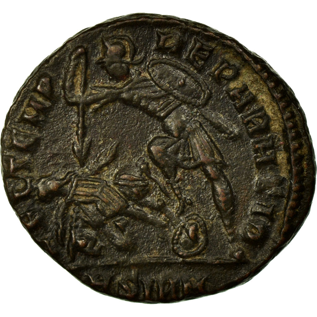 Coin, Constantius II, Nummus, Siscia, , Copper, Cohen:45