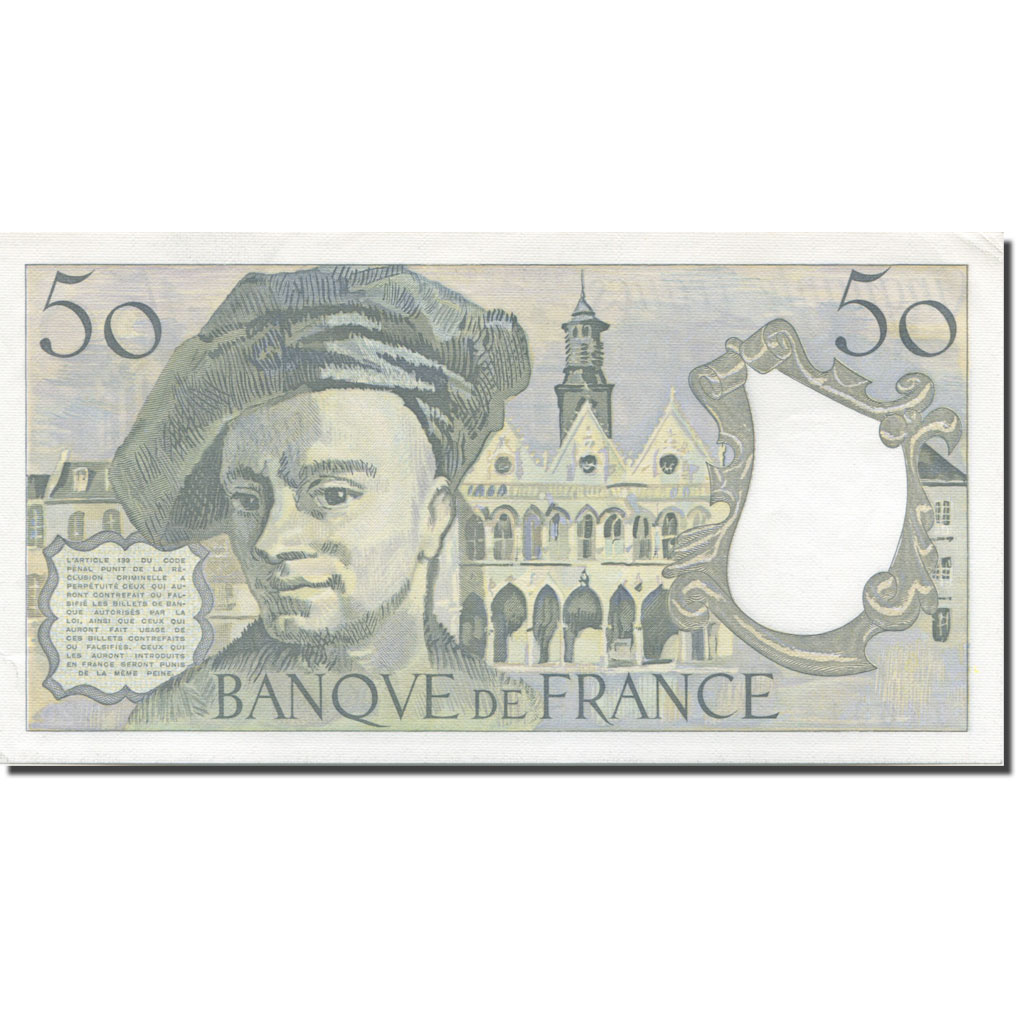 France, 50 Francs, Quentin de La Tour, 1982, Undated (1982), UNC(65-70)