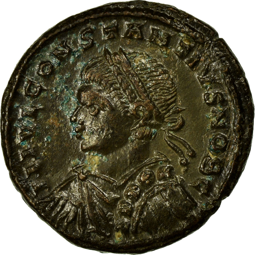 Coin, Constantius II, Nummus, Trier, , Copper, Cohen:167