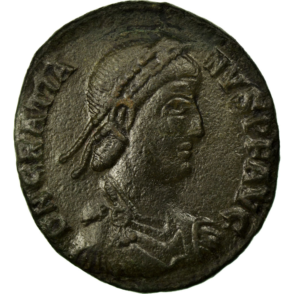 Coin, Gratian, Maiorina, Siscia, , Copper, Cohen:30