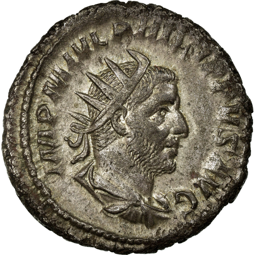 Coin, Philip I, Antoninianus, Roma, , Billon, Cohen:135
