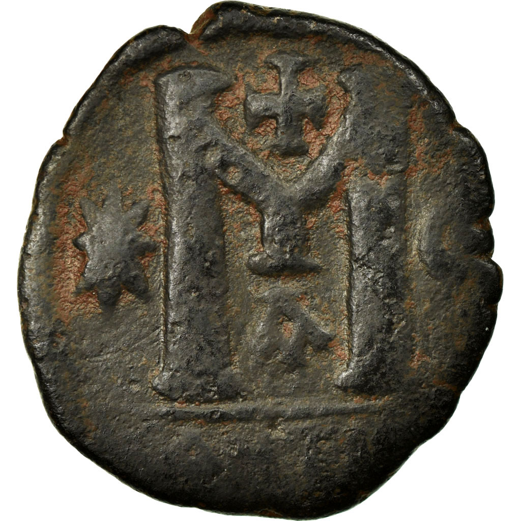 Coin, Justin I 518-527, Follis, Constantinople, , Copper