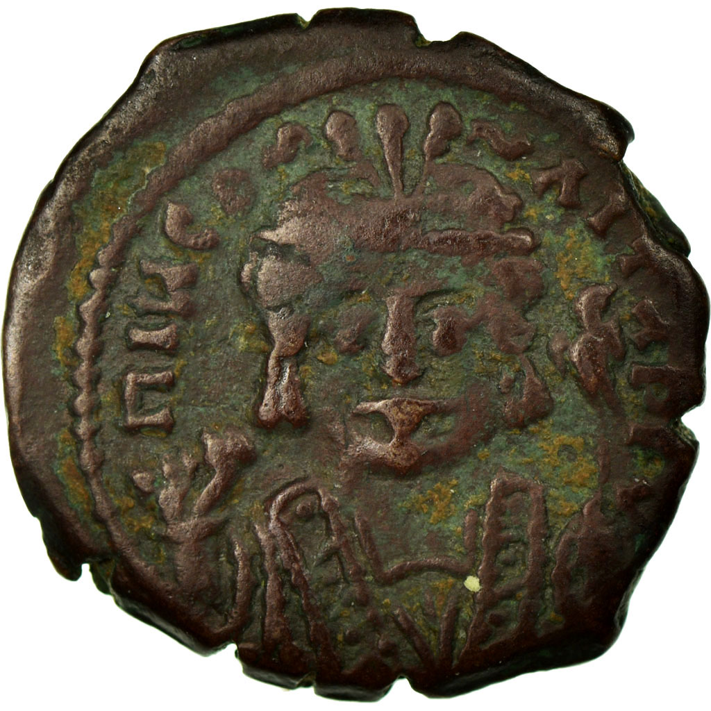 Coin, Maurice Tiberius, Decanummium, Constantinople, , Copper