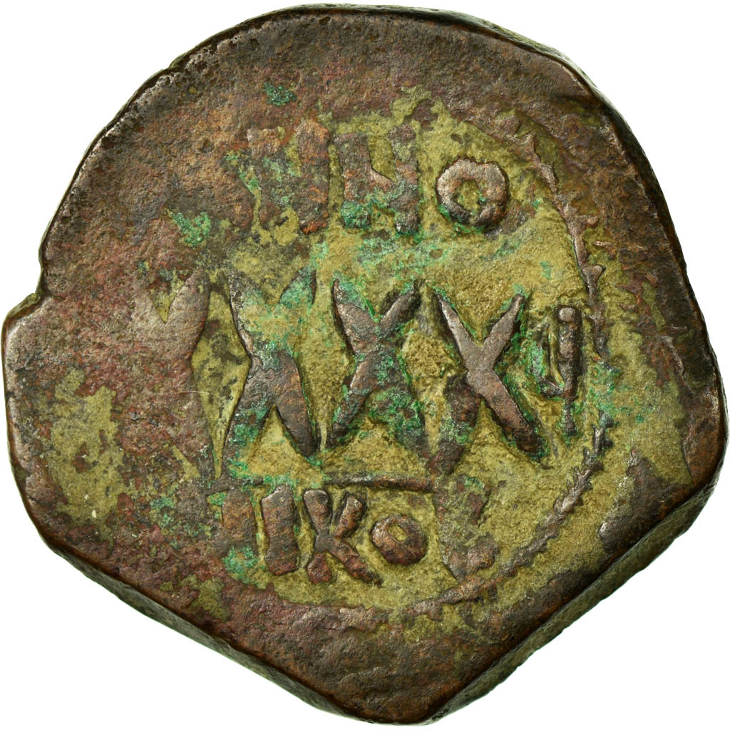Coin, Phocas 602-610, Follis, Nicomedia, , Copper