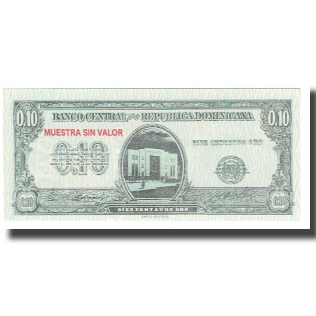Banknote, Dominican Republic, 10 Centavos Oro, KM:86a, UNC(65-70)