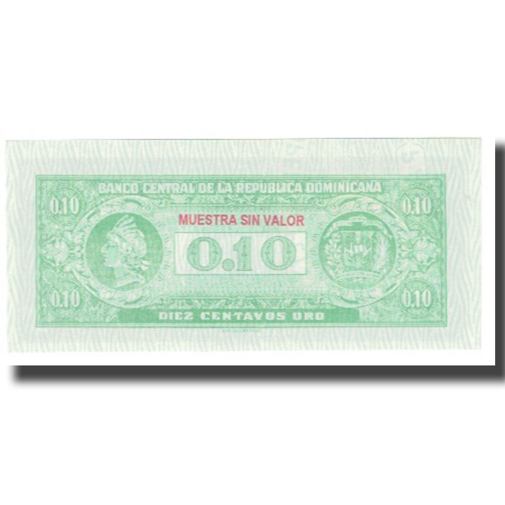 Banknote, Dominican Republic, 10 Centavos Oro, KM:86a, UNC(65-70)
