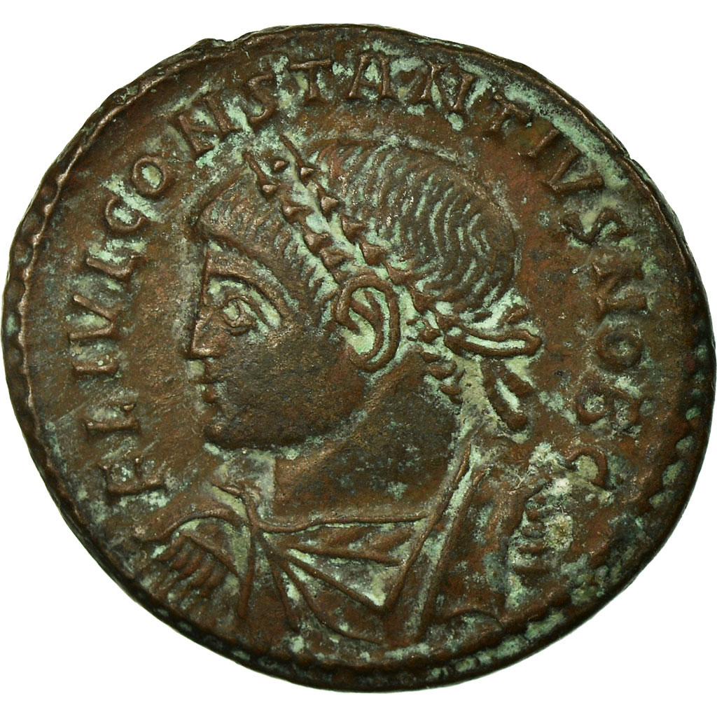 Coin, Constantius II, Nummus, Arles, , Copper, Cohen:314