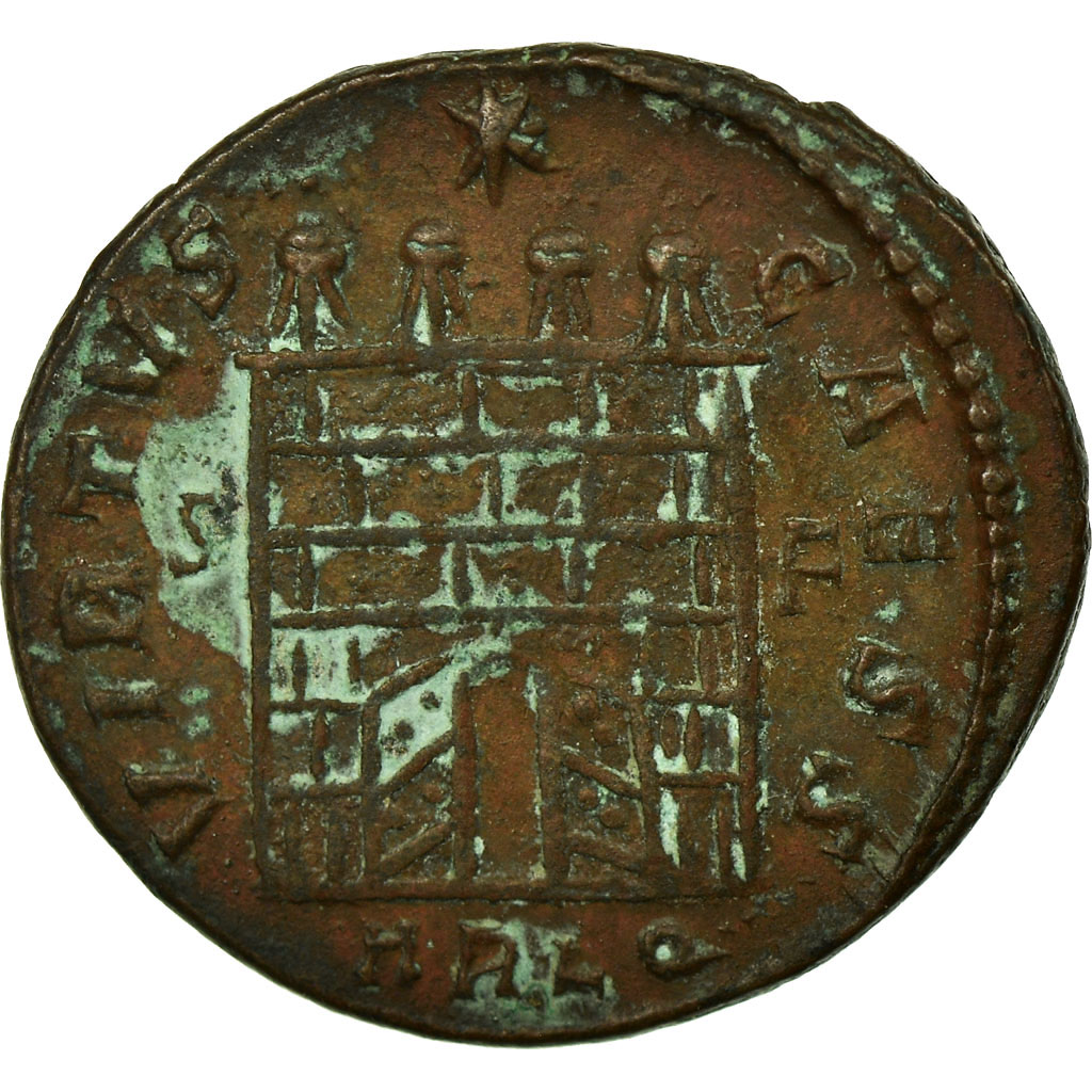 Coin, Constantius II, Nummus, Arles, , Copper, Cohen:314