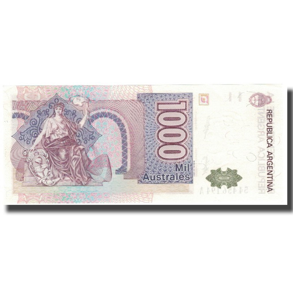 Billete, 1000 Australes, Argentina, KM:329a, UNC