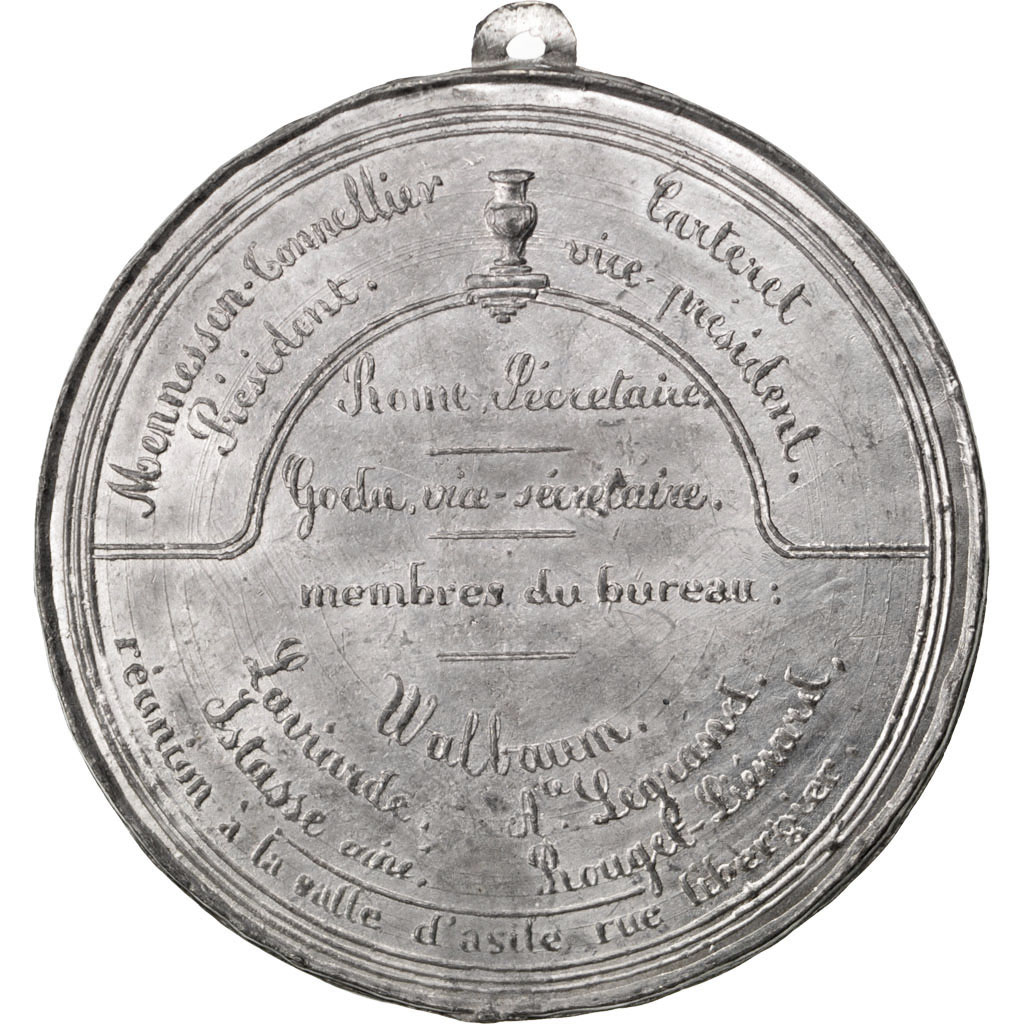 Frankrijk, Medaille, Seconde République, Général Cavaignac, 1848, Blik, PR