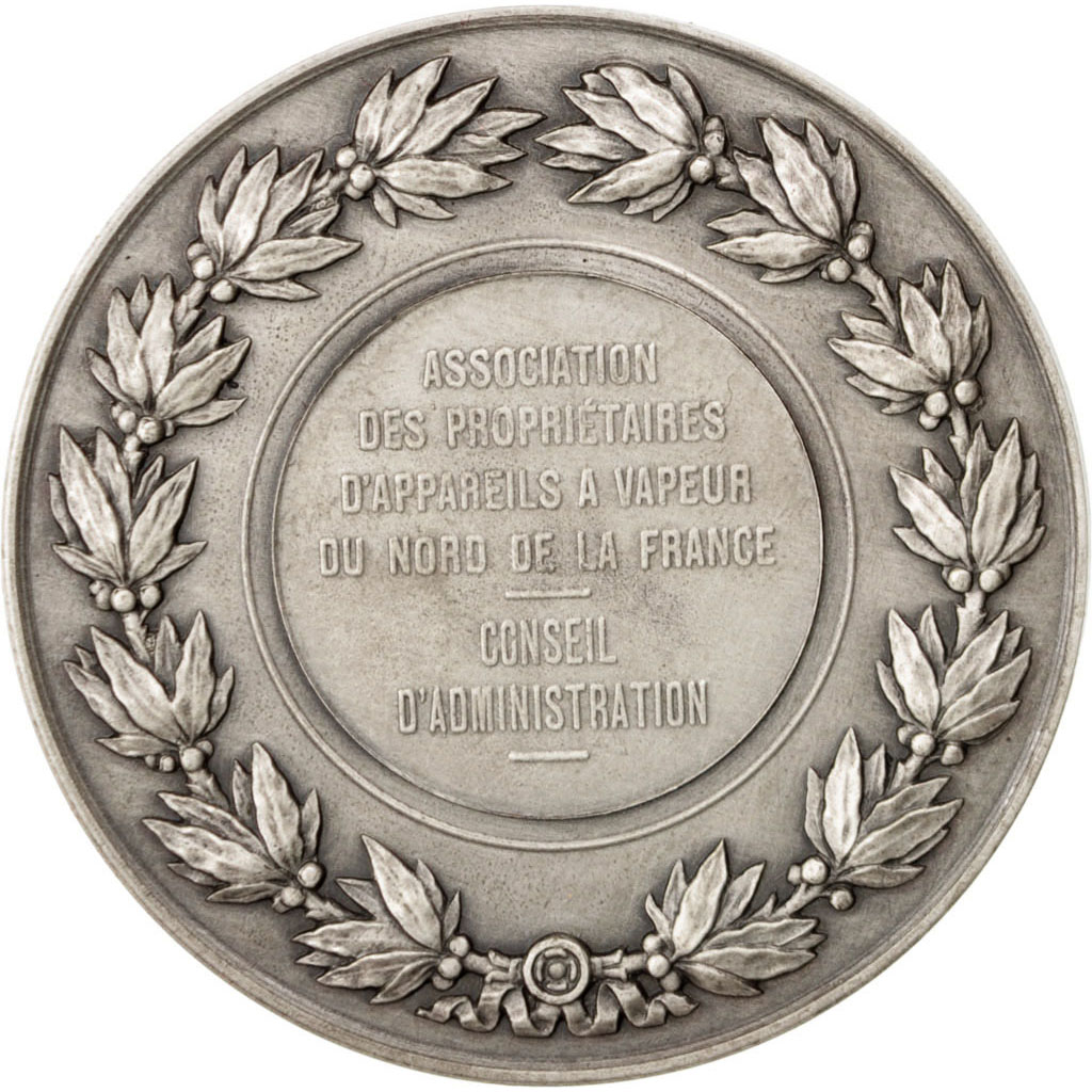 France, Medal, French Third Republic, Business & industry, , Silver