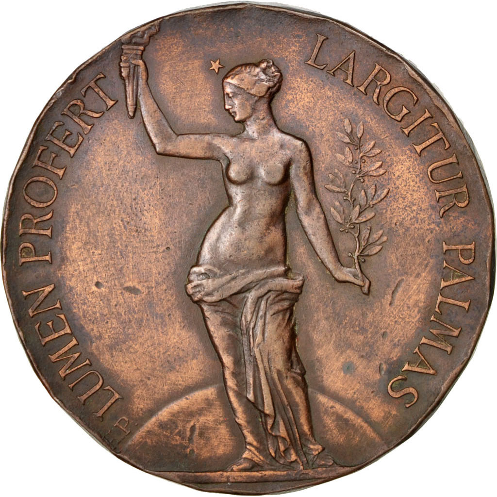 France, Medal, French Third Republic, Business & industry, 1878, 