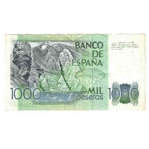 Banknote, Spain, 1000 Pesetas, 1979, 1979-10-23, KM:158, AU(55-58)