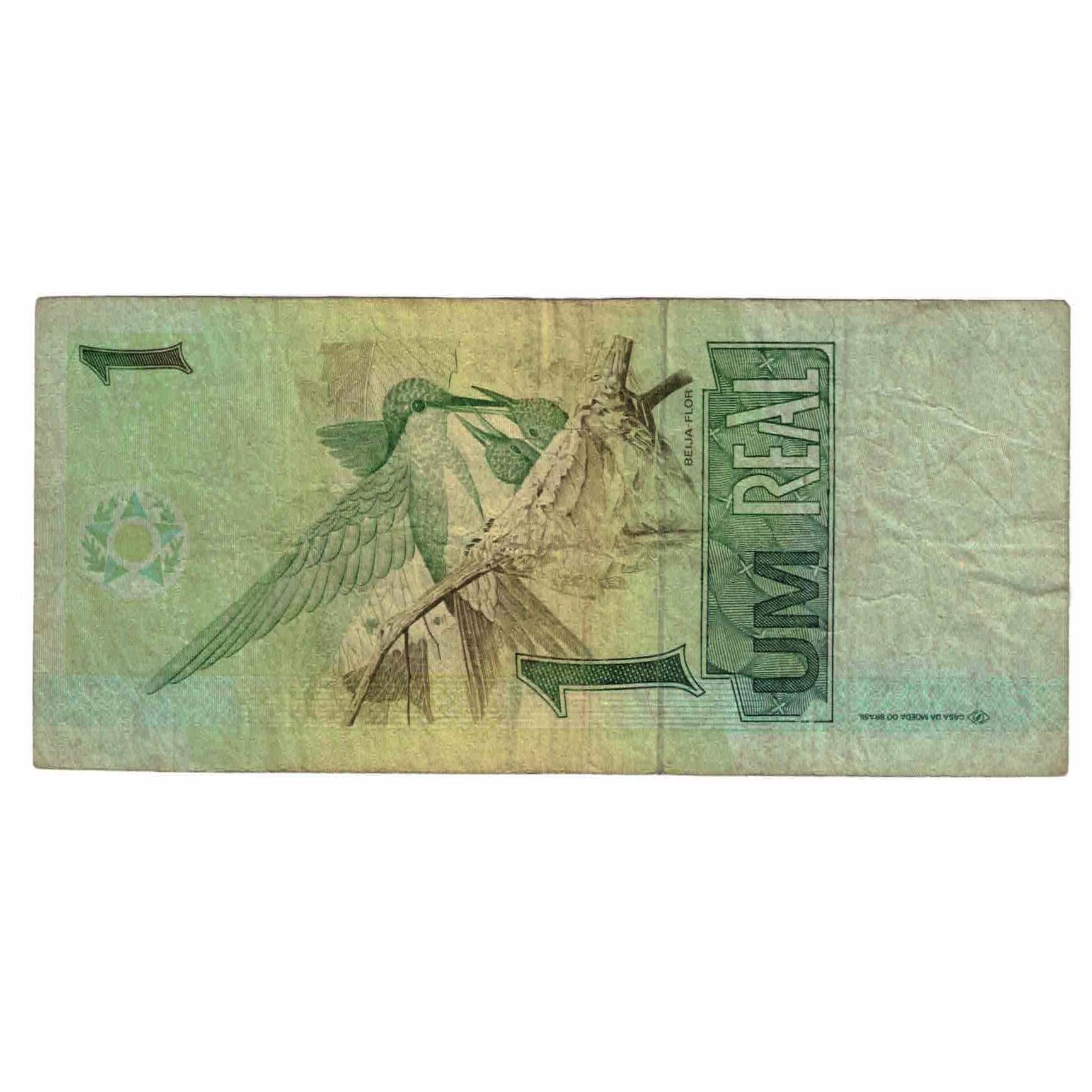 Billete, 1 Réal, Brasil, KM:243c, BC