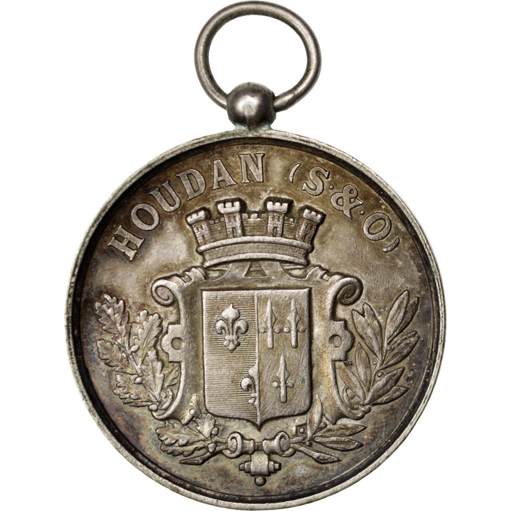 France, Medal, French Third Republic, Sports & leisure, 1880, , Silver