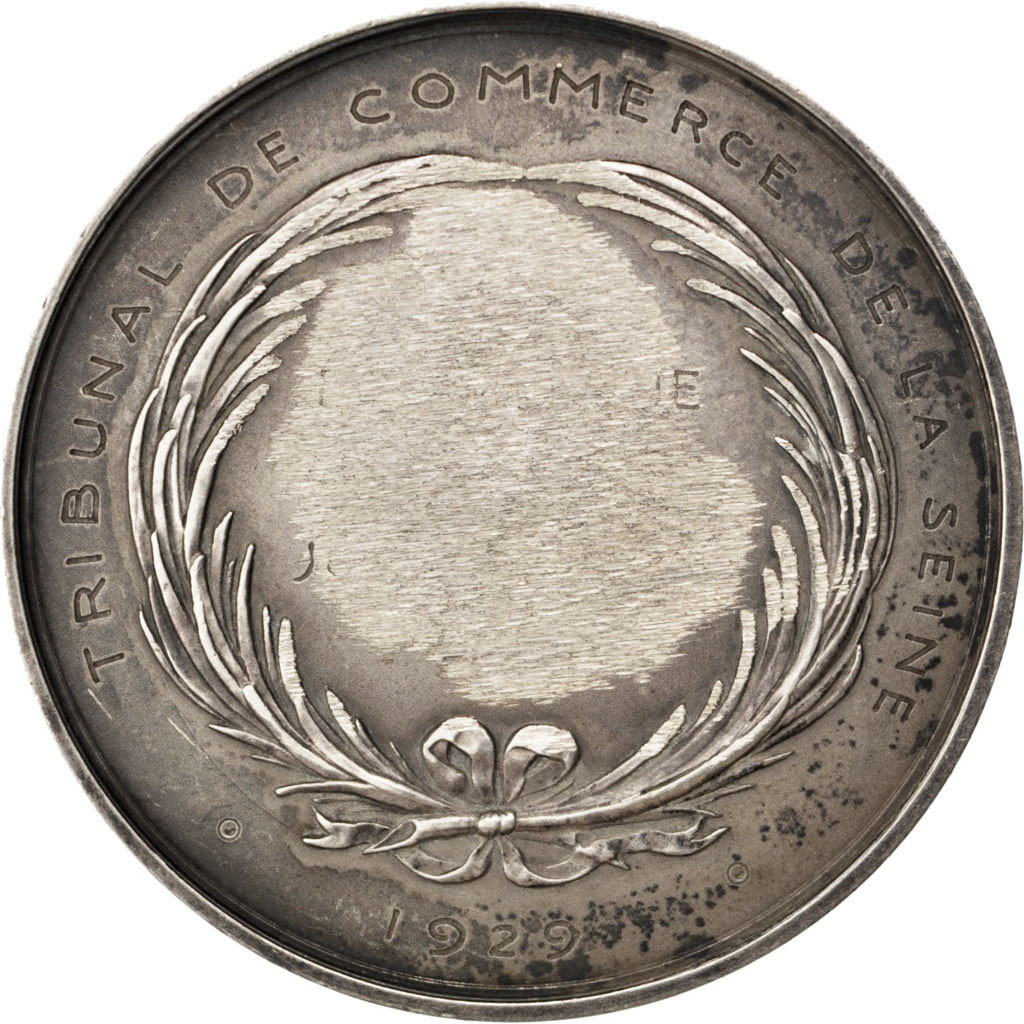 France, Medal, French Third Republic, 1929, Silver, Borrel