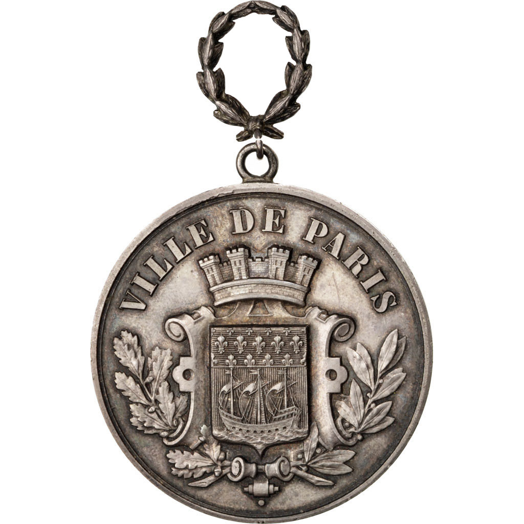 France, Medal, French Third Republic, Politics, Society, War, 1888, 