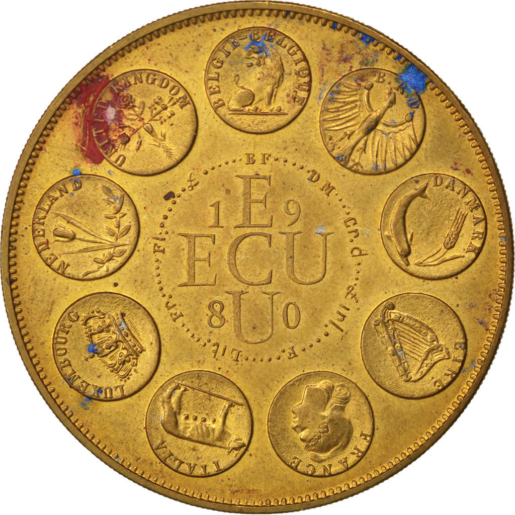 France, Medal, French Fifth Republic, Arts & Culture, 1980, Rodier, 