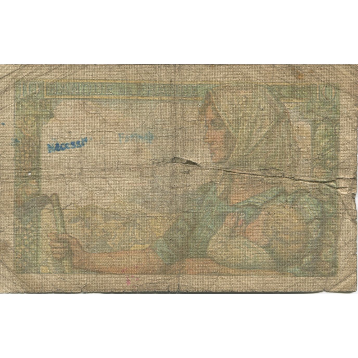 Francia, 10 Francs, Mineur, RC, Fayette:8.12, KM:99e