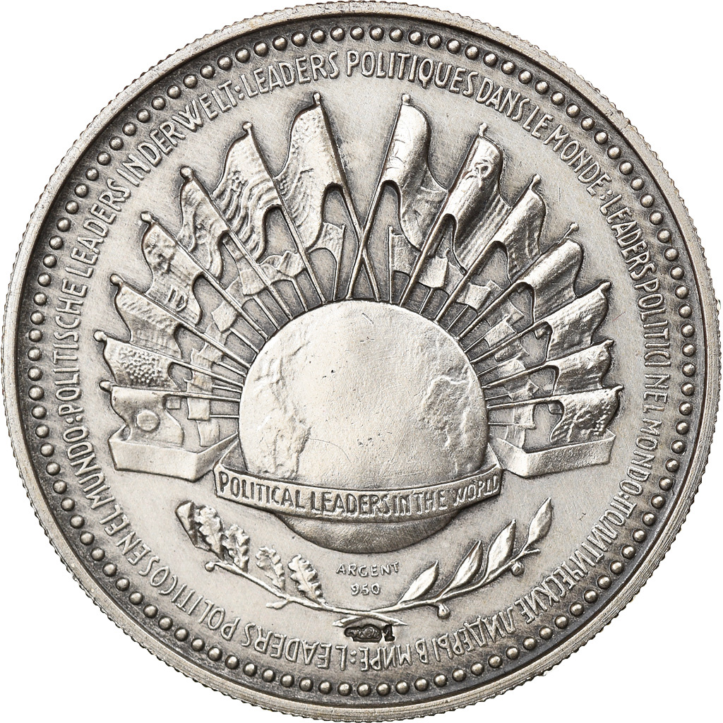 France, Medal, French Fifth Republic, History, , Silver