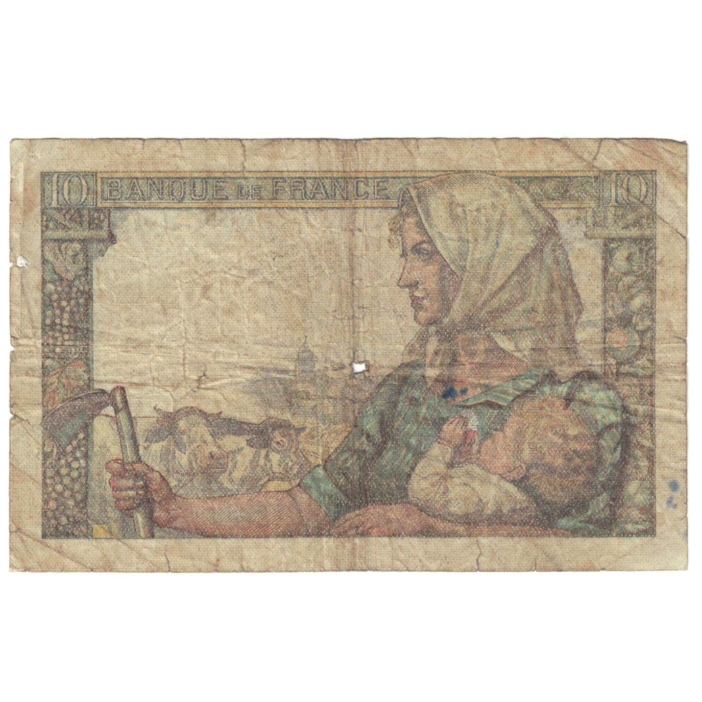 Francia, 10 Francs, Mineur, 1949, D.168, RC, Fayette:8.20, KM:99f