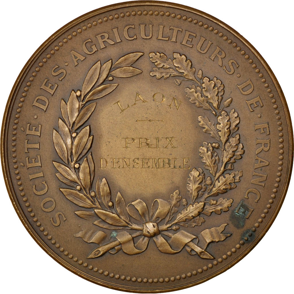 France, Medal, French Third Republic, Business & industry, Trotin, 