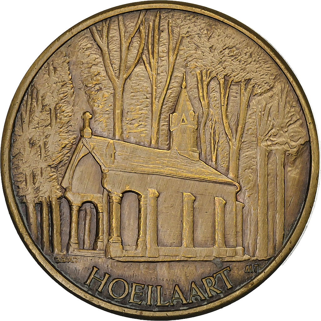 Belgium, Token, 100 Ranken - Hoeilaart, 1982, Bronze, 