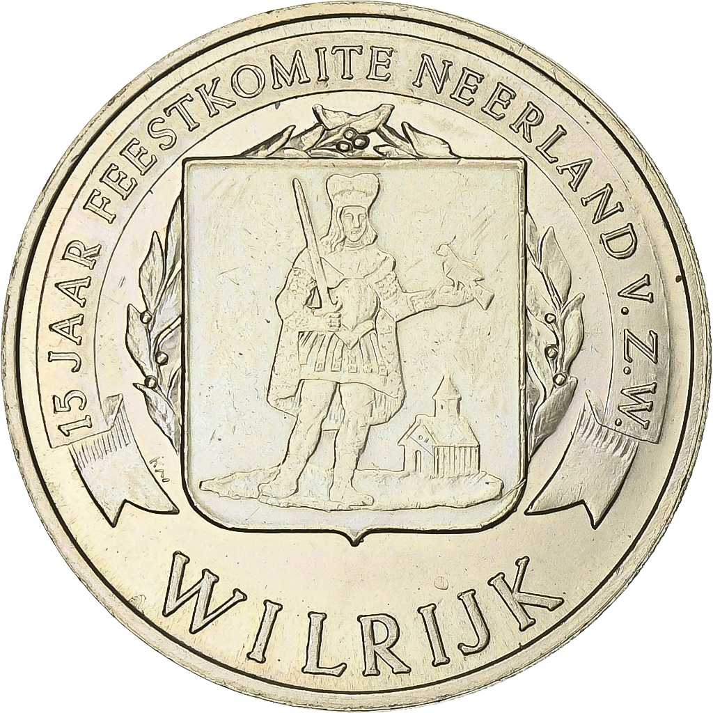 Belgium, Token, 50 Geitjes - Wilrijk, 1982, Nickel-brass, 