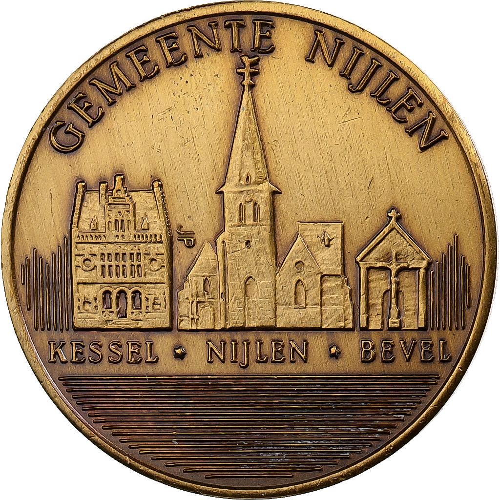 Belgium, Token, 50 Nila - Nijlen, 1981, Bronze, 