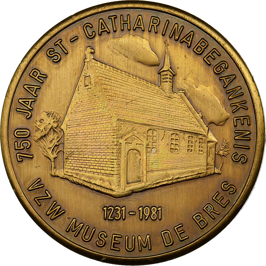 Belgium, Token, 50 Katrijntjes, 1981, Bronze, 