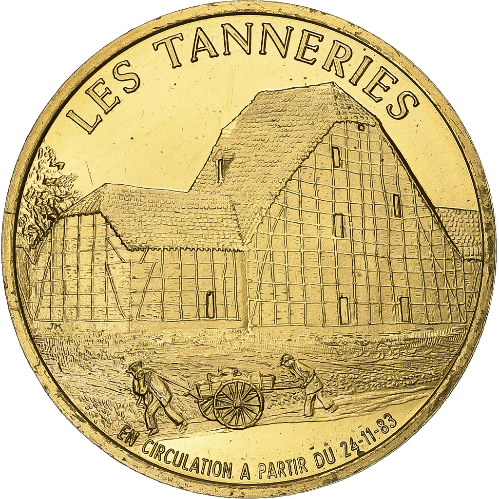 Belgium, Token, 100 Poppon - Stavelot, 1983, Copper, 